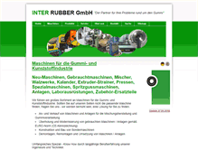 Tablet Screenshot of interrubber.de